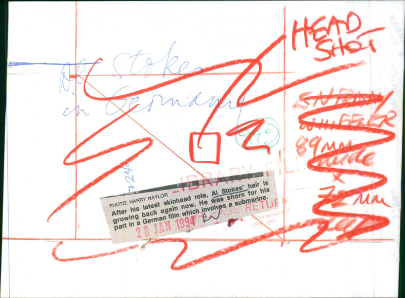 GERMAN ROLE FILM MUSIC - Vintage Photograph