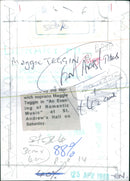 1986 ANDREWS MUSIC - Vintage Photograph