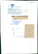 1987 OTHER DAGBLADETS PICA DESK COMPANY DUKE ENGLAND TOGETHER - Vintage Photograph