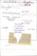 1965 BROMMA ADCIS DILD YOUNG TEL FRENCH KLIC COMPANY DUKE ENGLAND TOGETHER PETER - Vintage Photograph