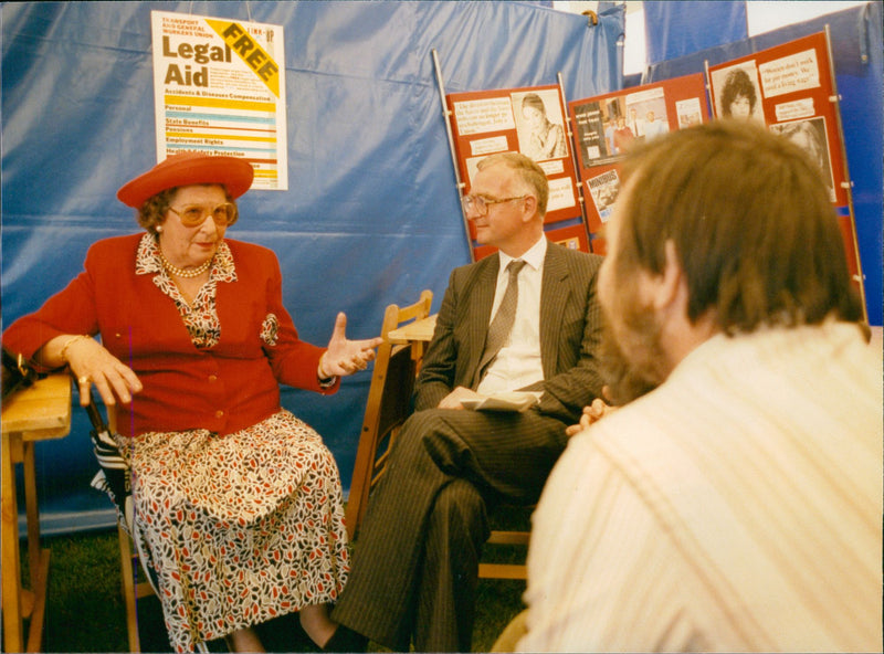 Jean Barker, Baroness Trumpington - Vintage Photograph