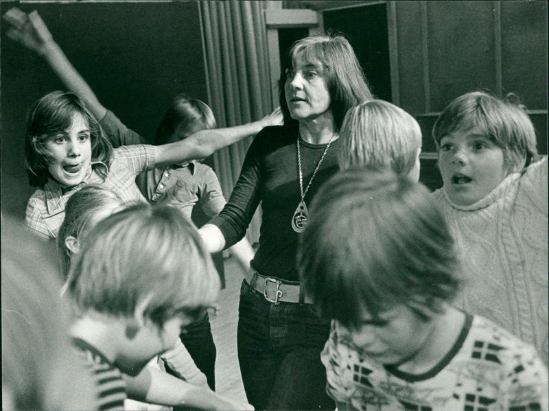 Dagny Kronlund, Musicians. - Vintage Photograph