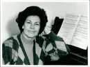 Käbi Laretei, Concert pianist. - Vintage Photograph
