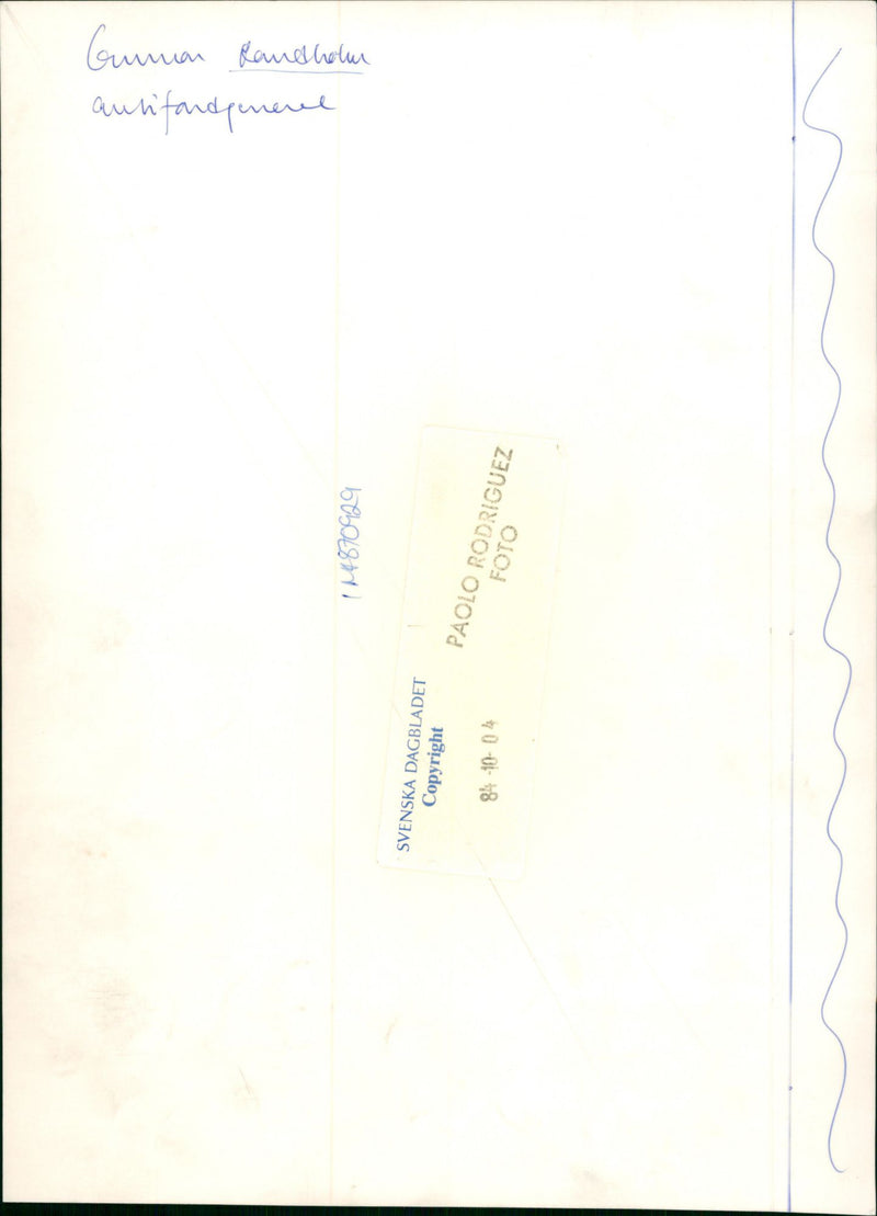 Gunnar Randholm, CEO Eldon. - Vintage Photograph