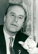 Thomas Klestil, Austrian politician of the ÖVP. - Vintage Photograph