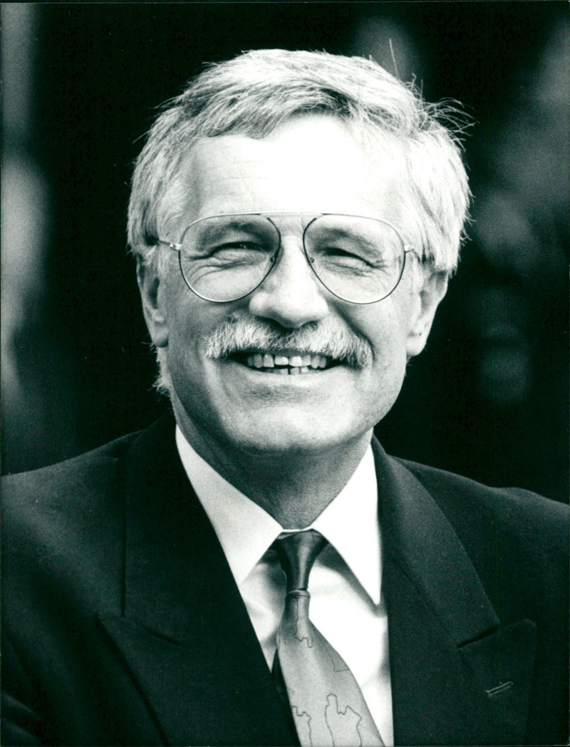 Vaclav Klaus, Politician. - Vintage Photograph