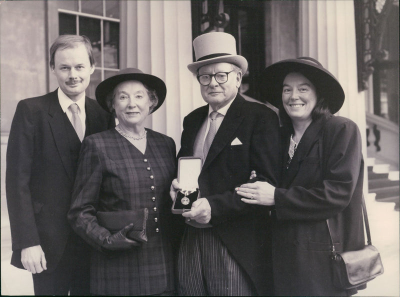 Sir Colin Turner and Lady Turner. - Vintage Photograph