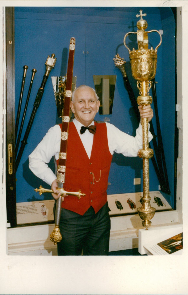 1993 POET JOHN KING DIED - Vintage Photograph