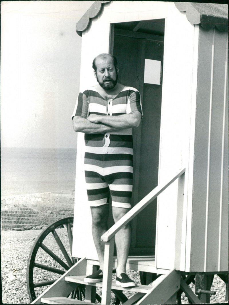 Sir Clement Freud, British broadcaster, Writer, Politician and Chef. - Vintage Photograph