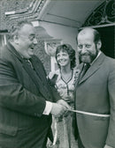 Sir Clement Freud, British broadcaster, Writer, Politician and Chef. - Vintage Photograph