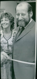 Sir Clement Freud, British broadcaster, Writer, Politician and Chef. - Vintage Photograph