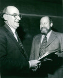 Sir Clement Freud, British broadcaster, Writer, Politician and Chef. - Vintage Photograph