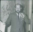 Sir Clement Freud, British broadcaster, Writer, Politician and Chef. - Vintage Photograph