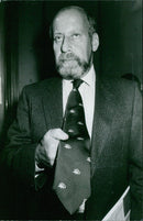 Sir Clement Freud, British broadcaster, Writer, Politician and Chef. - Vintage Photograph