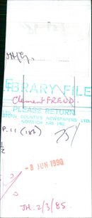 Sir Clement Freud, British broadcaster, Writer, Politician and Chef. - Vintage Photograph