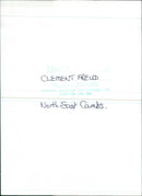 Sir Clement Freud, British broadcaster, Writer, Politician and Chef. - Vintage Photograph