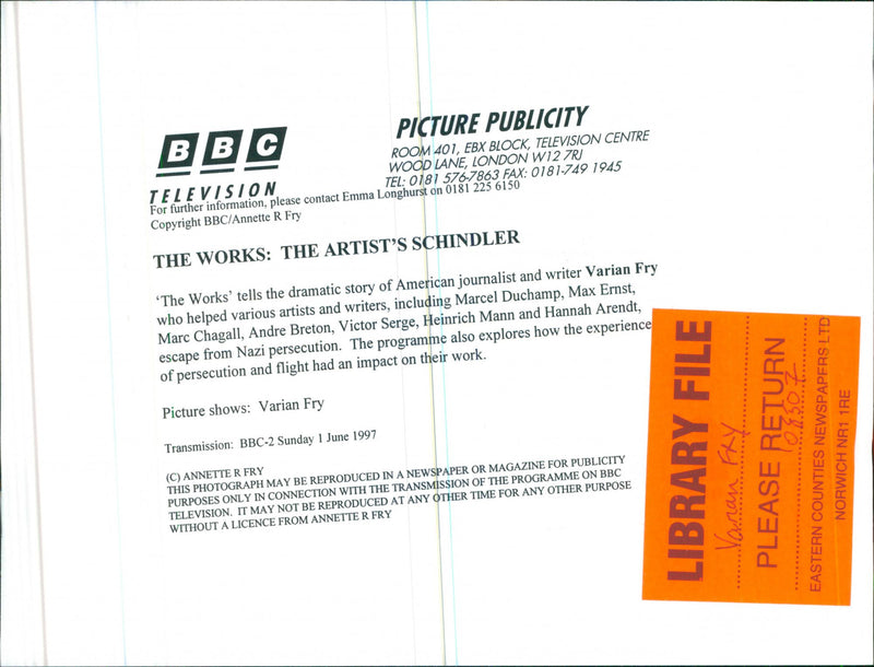 1945 AMERICAN FLIGHT WRITER TELEVISION - Vintage Photograph