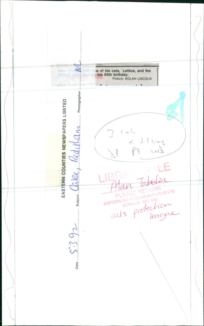 Alan Tabelin - Vintage Photograph