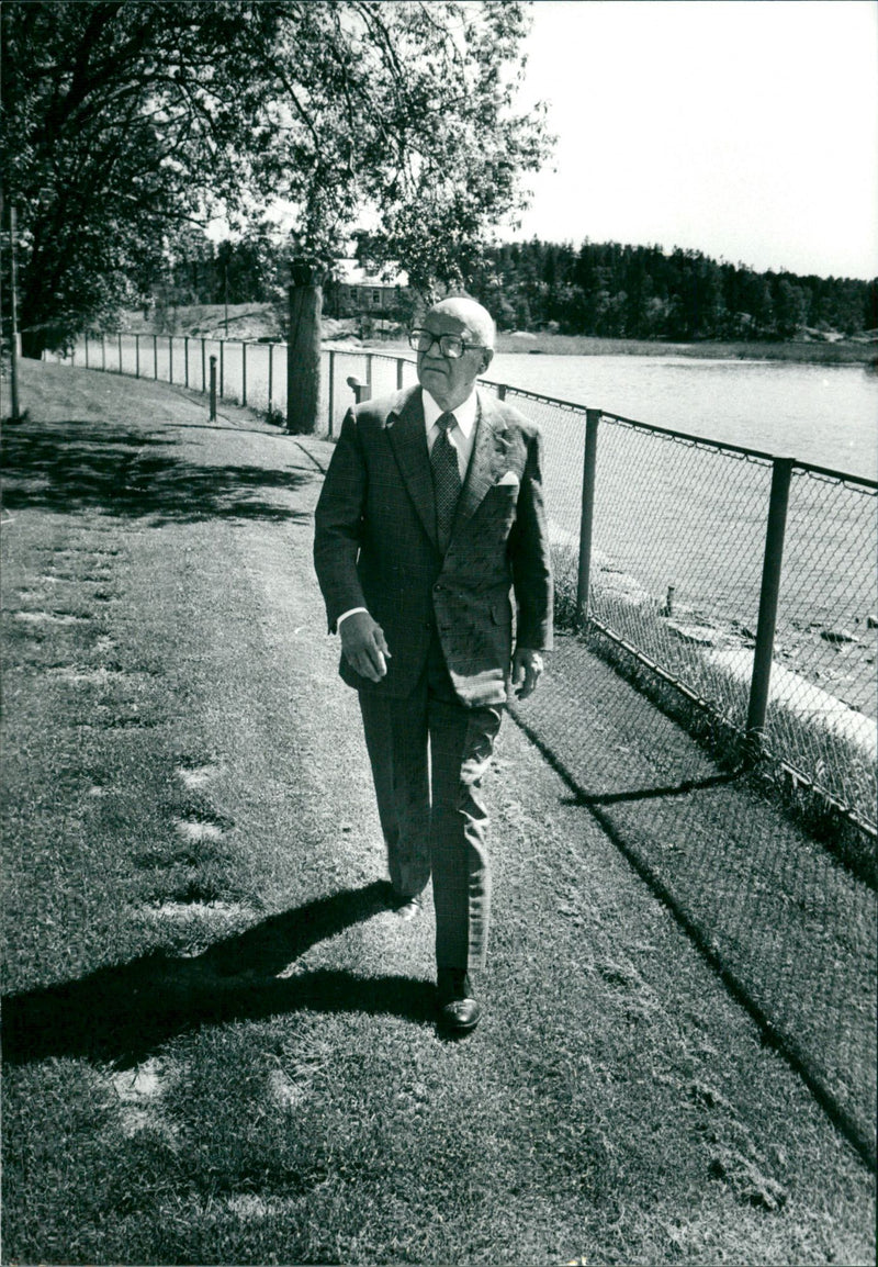 Urho Kekkonen 
President of Finland - Vintage Photograph