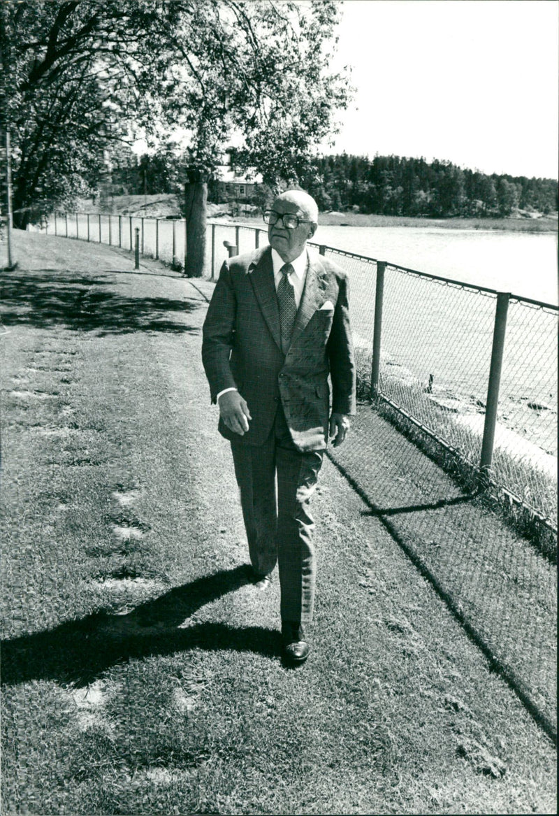 Urho Kekkonen, Politician - Vintage Photograph