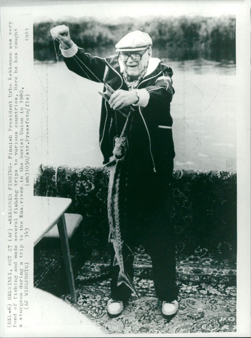 Urho Kekkonen, Politician - Vintage Photograph