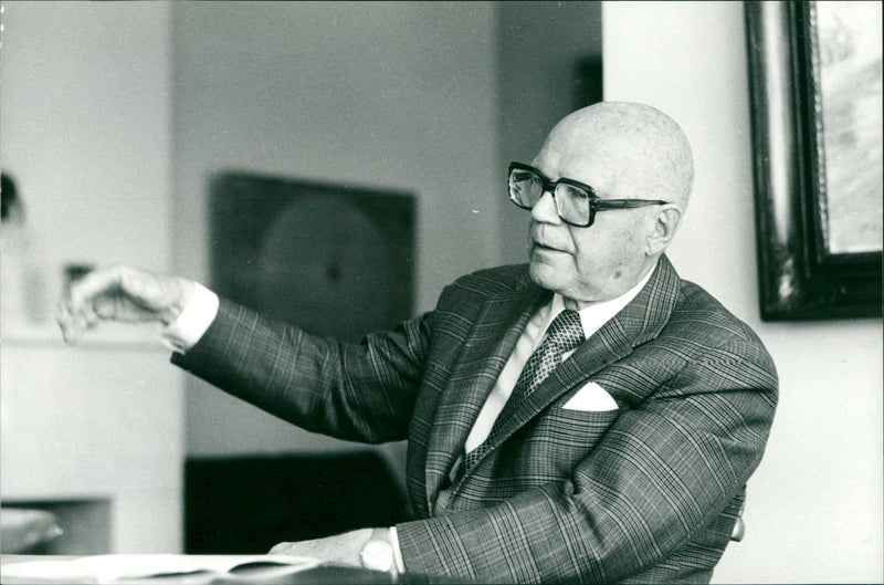 Urho Kekkonen, Politician - Vintage Photograph