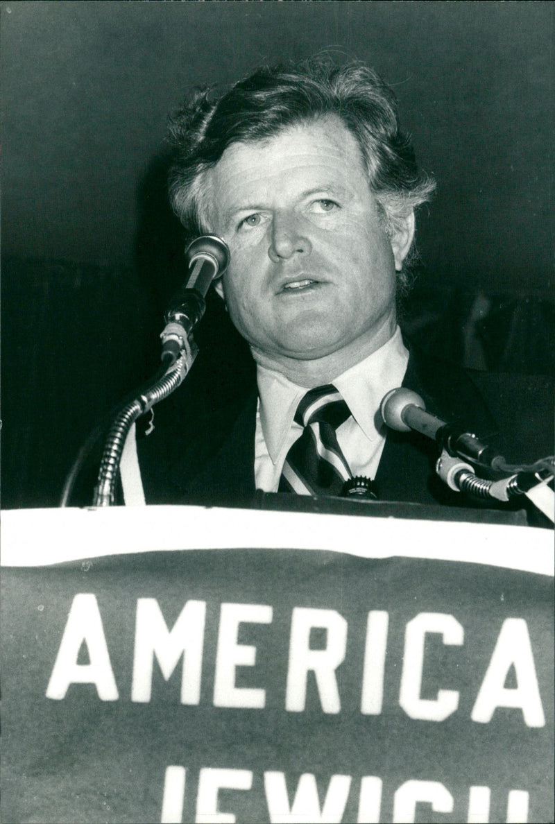 Senator Edward Kennedy - Vintage Photograph