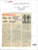 1973 HOPELESS FIT TEL GET SCANPIX JUST OCT DUKE KEYSTONE FESTIVAL ROBERT BRITAIN - Vintage Photograph