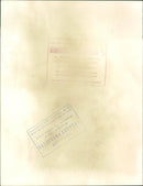 SWEDEN SUV TEL ONIS ANVAN POSTBOX AGREEMENT DUKE KEYSTONE BRITAIN PRESS - Vintage Photograph
