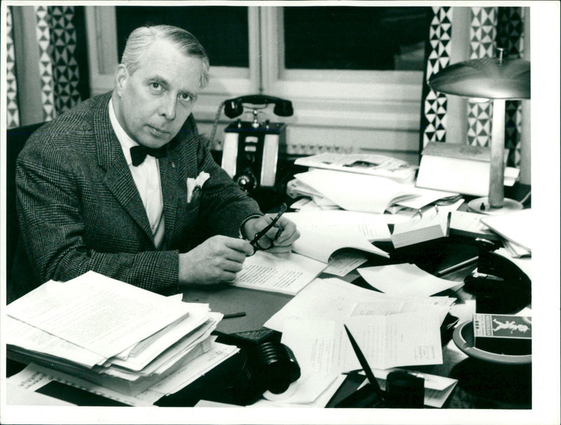 Sven Wilson, CEO STIM - Vintage Photograph
