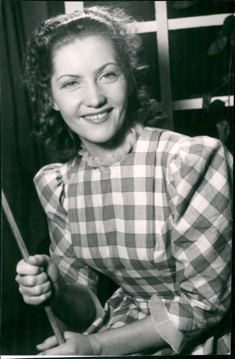 Barbro Kollberg, Actress - Vintage Photograph