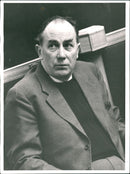 Ture Königson, Swedish Politician. - Vintage Photograph