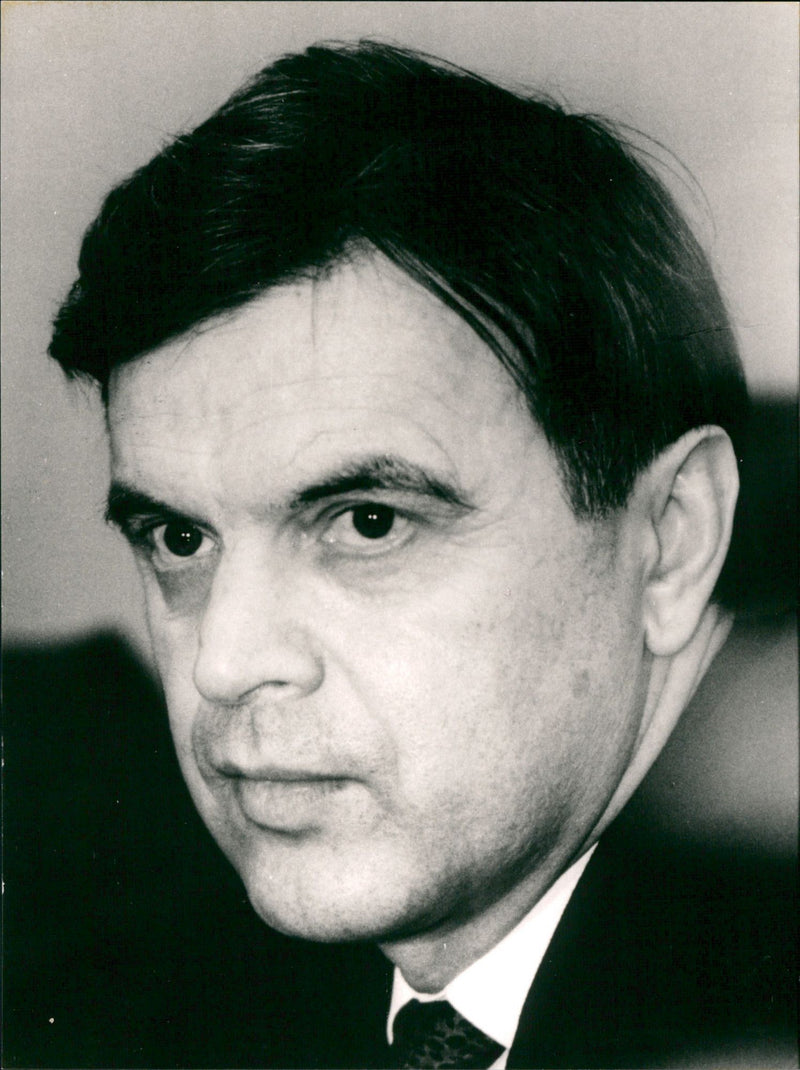 Russian politician Ruslan Khasbulatov - Vintage Photograph