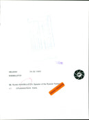 Russian politician Ruslan Khasbulatov - Vintage Photograph