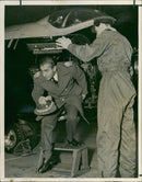 1955 QUEEN SHAH - Vintage Photograph