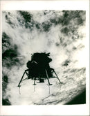 1969 PHOTOGRAPHED PRESS DAVID ASTRONAUTS APOLLO - Vintage Photograph