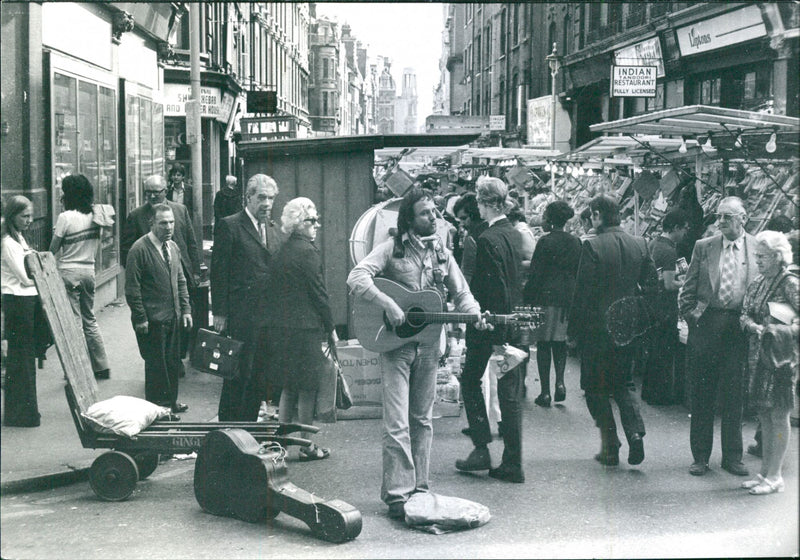 ENGLAND GATUMUSICANT GEOGRAPHY - Vintage Photograph