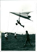 Hang Gliding - Vintage Photograph