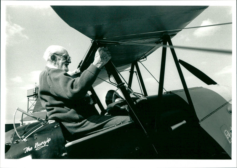 Tiger Moth Trainer Aircraft - Vintage Photograph