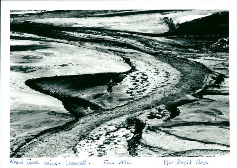 Wheal Jane Mine - Vintage Photograph