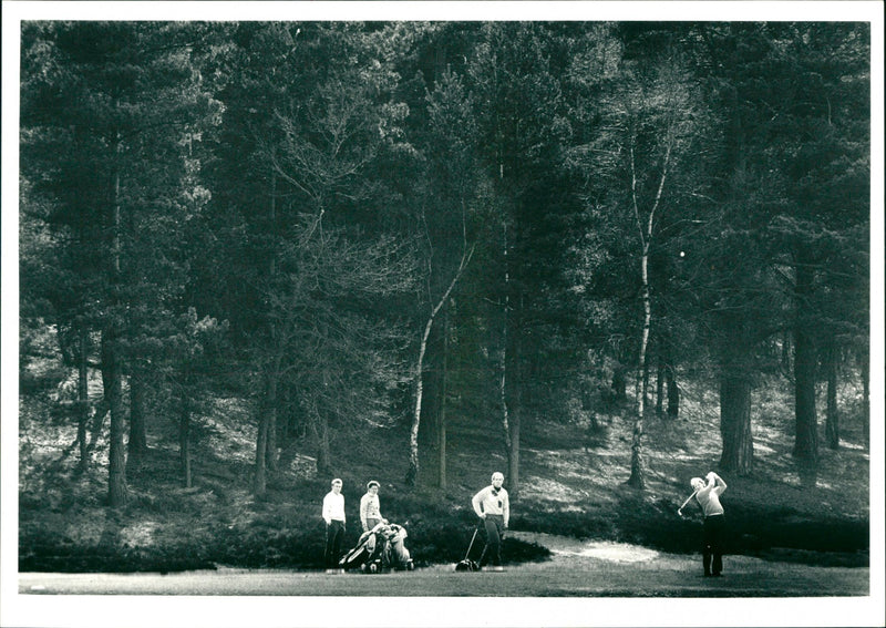 Golf - Vintage Photograph