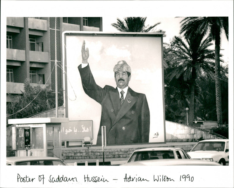 Saddam Hussein - Vintage Photograph