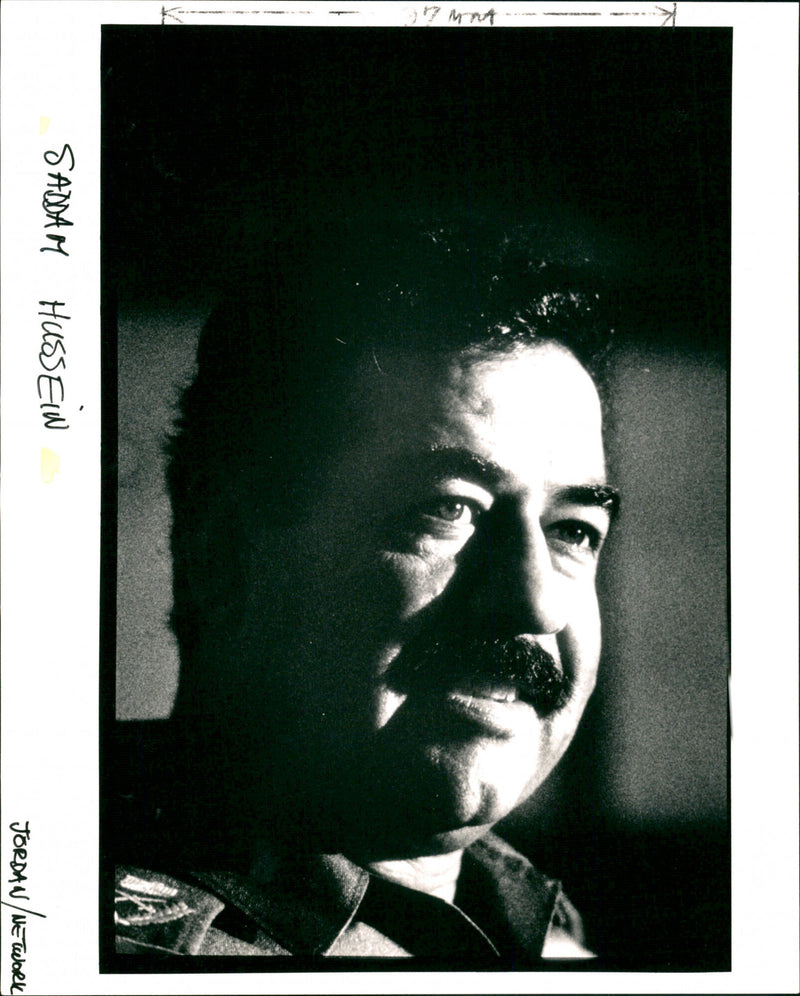 Saddam Hussein - Vintage Photograph