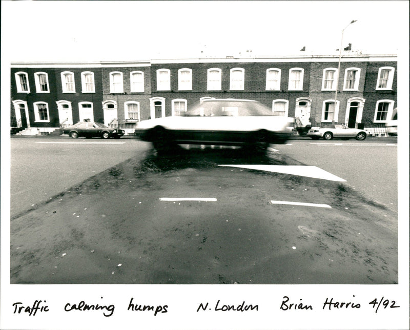 Traffic - Vintage Photograph