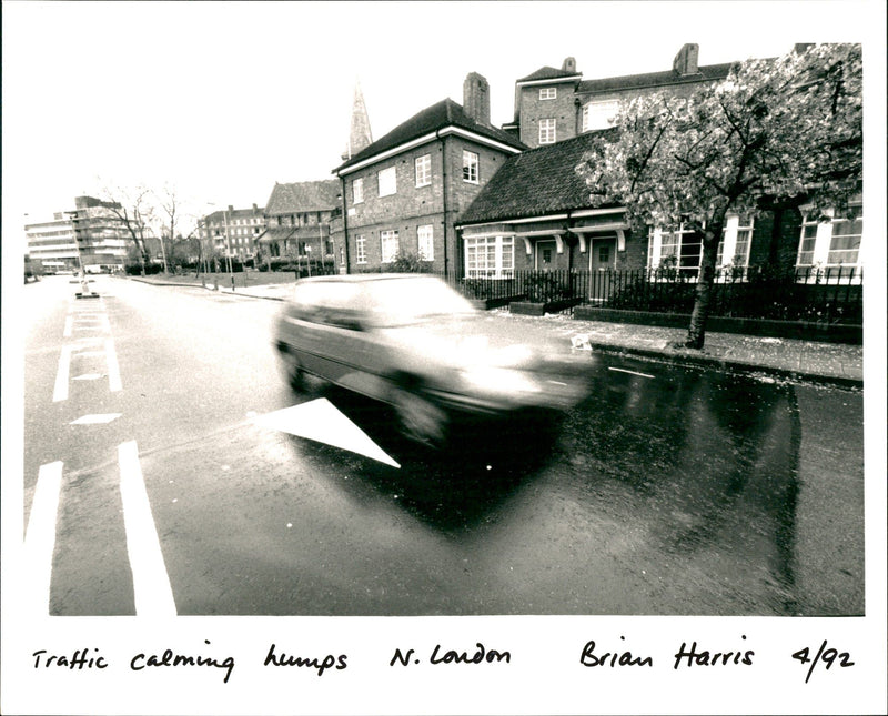 Traffic - Vintage Photograph