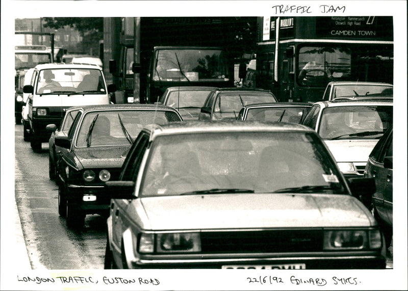 Traffic - Vintage Photograph