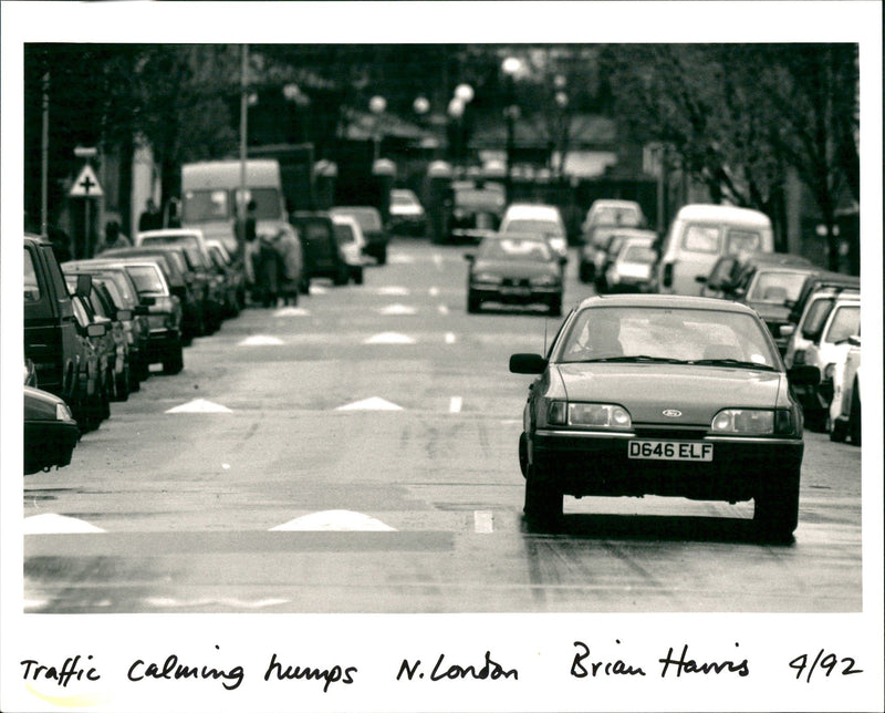 Traffic - Vintage Photograph