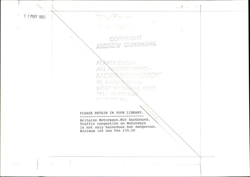 Traffic - Vintage Photograph