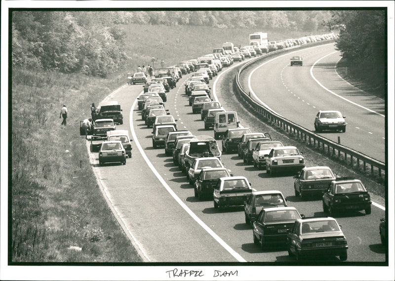 Traffic - Vintage Photograph