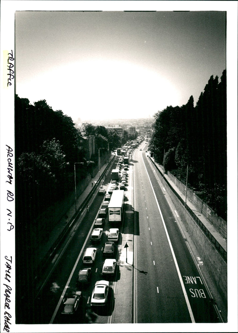 Traffic - Vintage Photograph